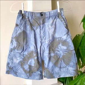 REI Women’s Camo Tie Dye Nylon Cargo Shorts Small